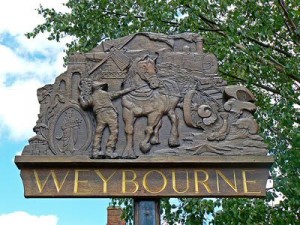 Village sign